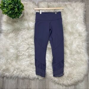 Lululemon‎ Purple Mesh Leggings